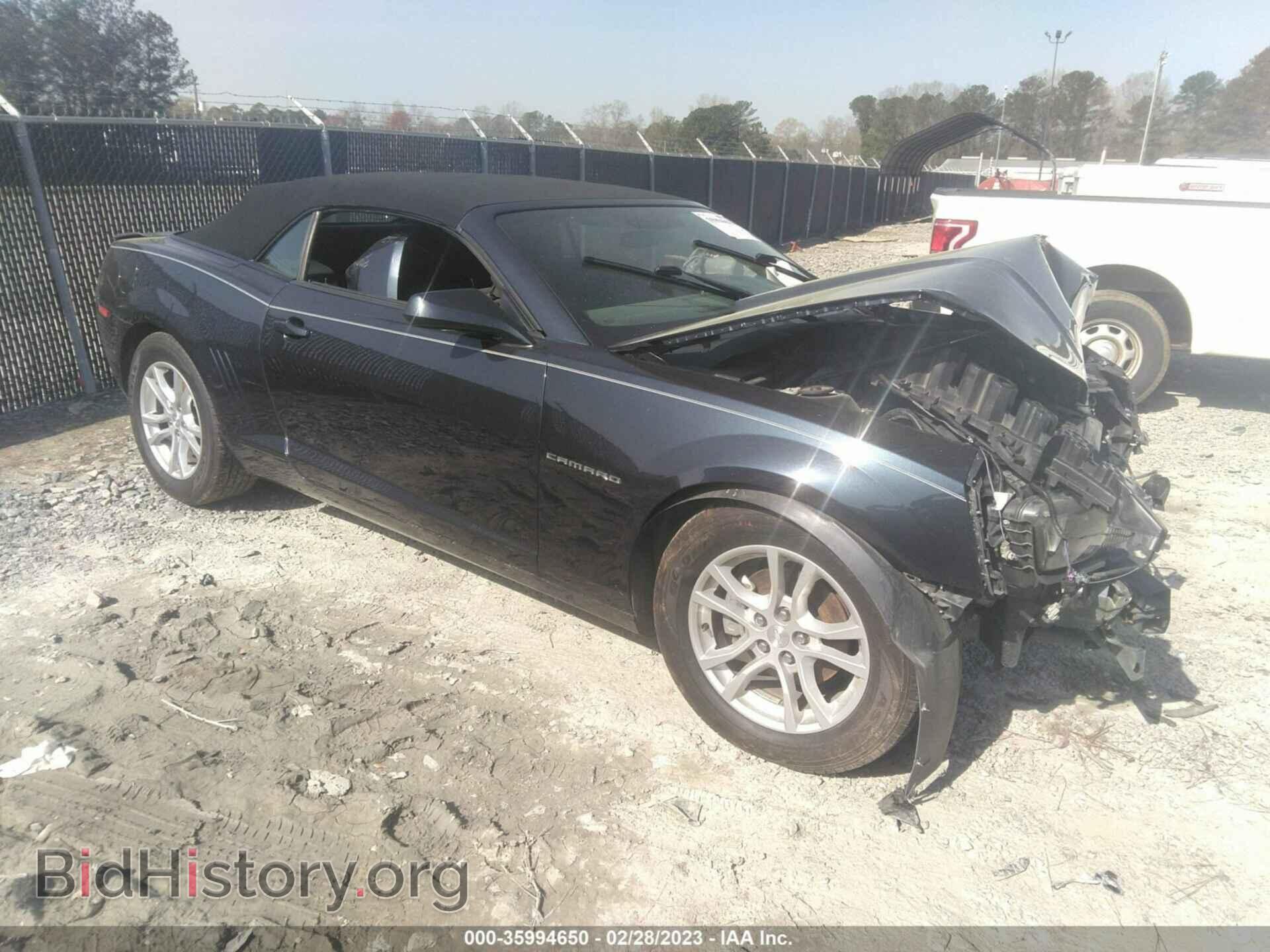 Photo 2G1FB3D34D9183241 - CHEVROLET CAMARO 2013