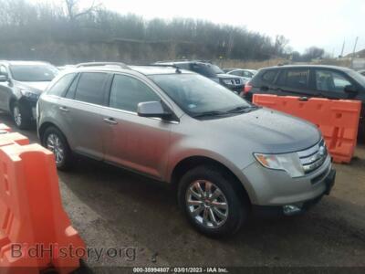 2008 Ford EDGE Limited, silver — VIN 2FMDK49C78BA21840, IAAI