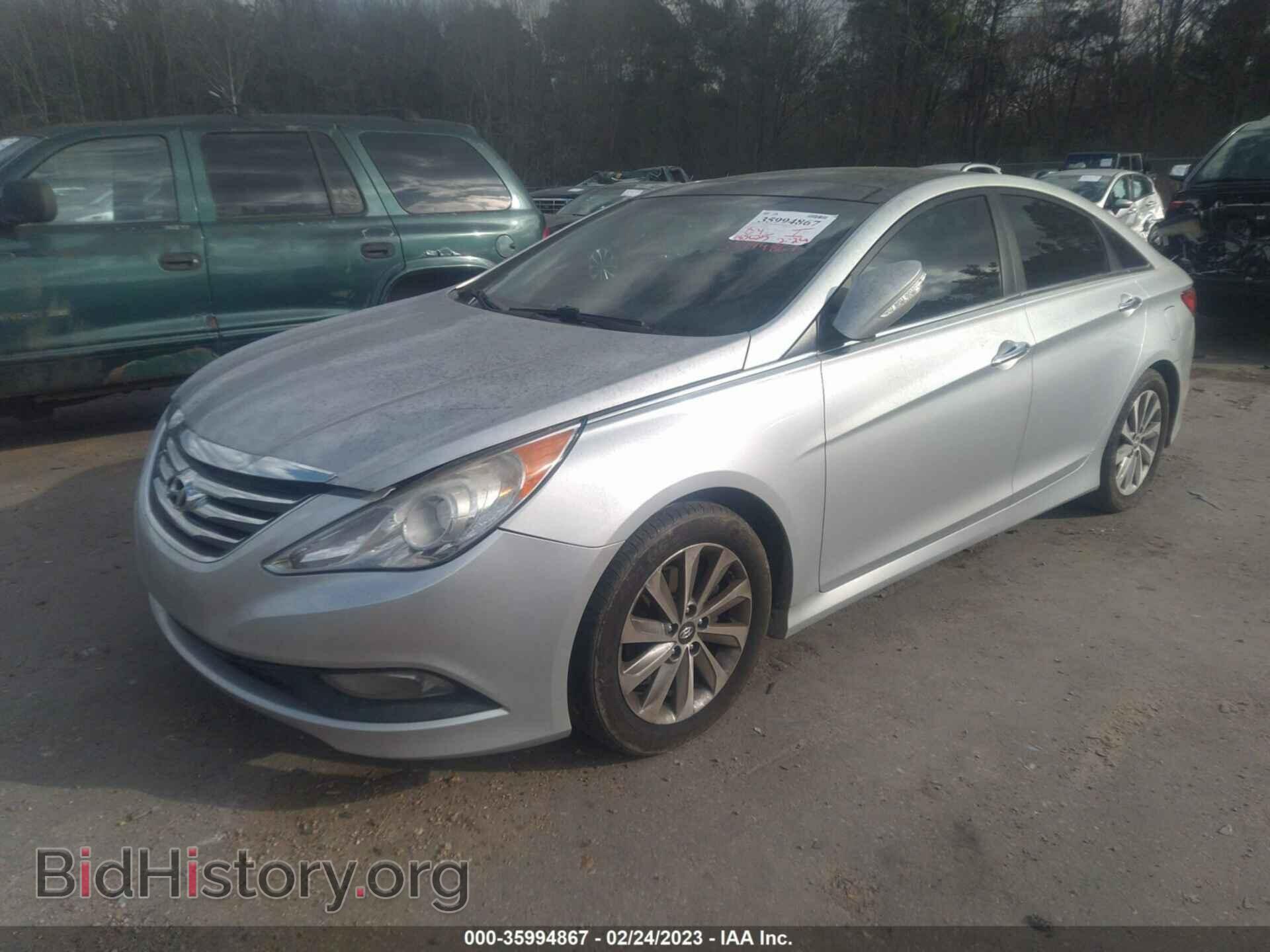 2014 HYUNDAI SONATA - VIN: 5NPEC4AC7EH886793 - Фото 2