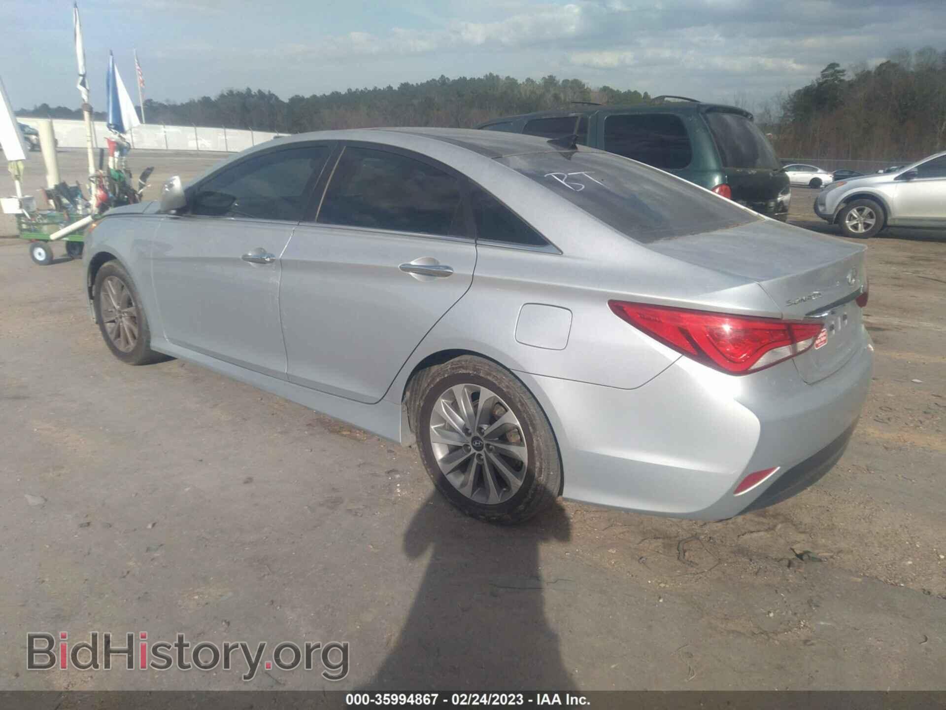 2014 HYUNDAI SONATA - VIN: 5NPEC4AC7EH886793 - Фото 3