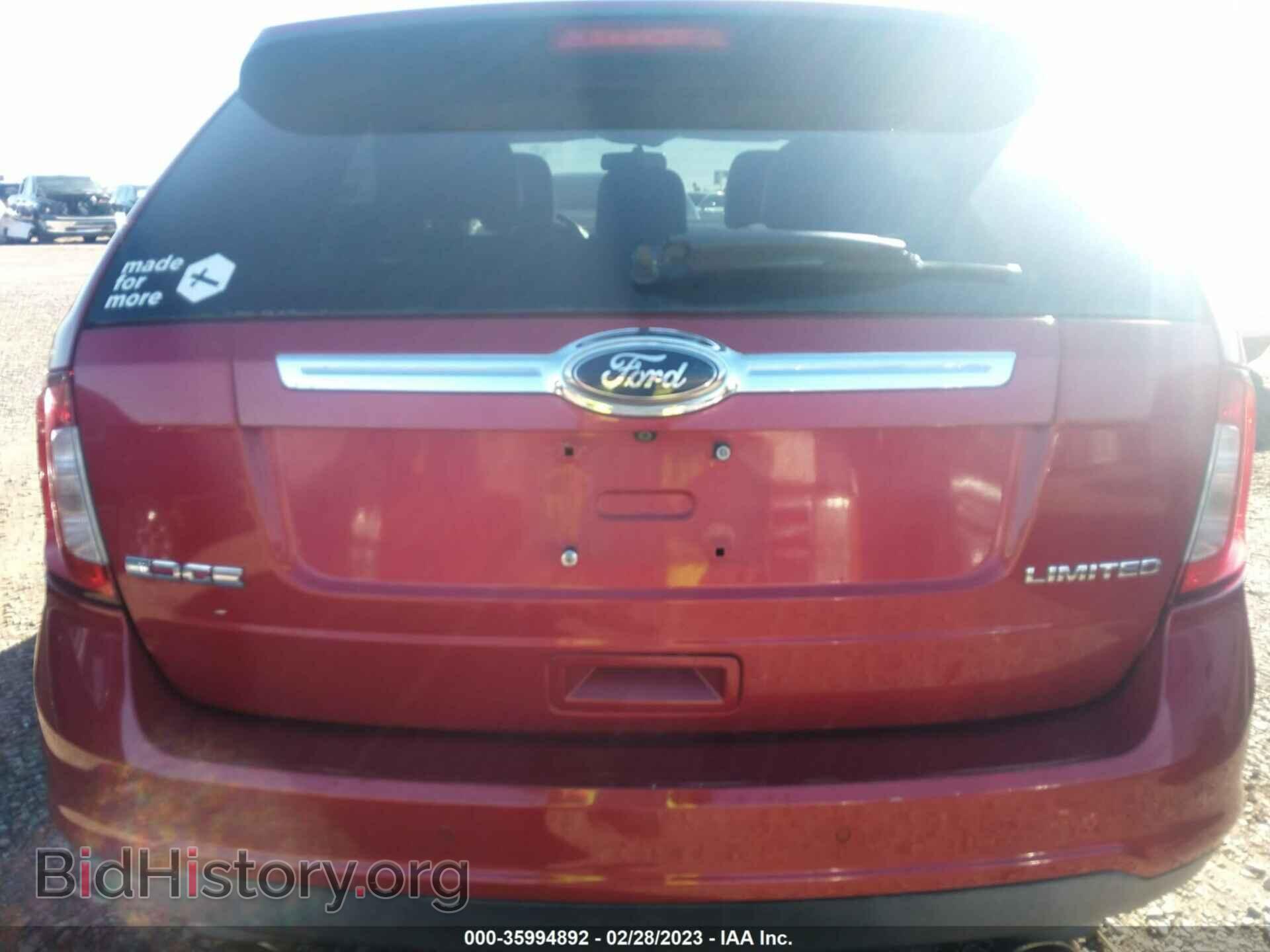 2012 FORD EDGE - VIN: 2FMDK3KC1CBA13486 - Фото 6