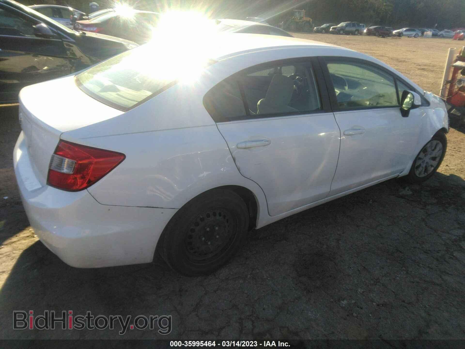 2012 HONDA CIVIC SDN - VIN: 19XFB2F53CE048235 - Фото 4
