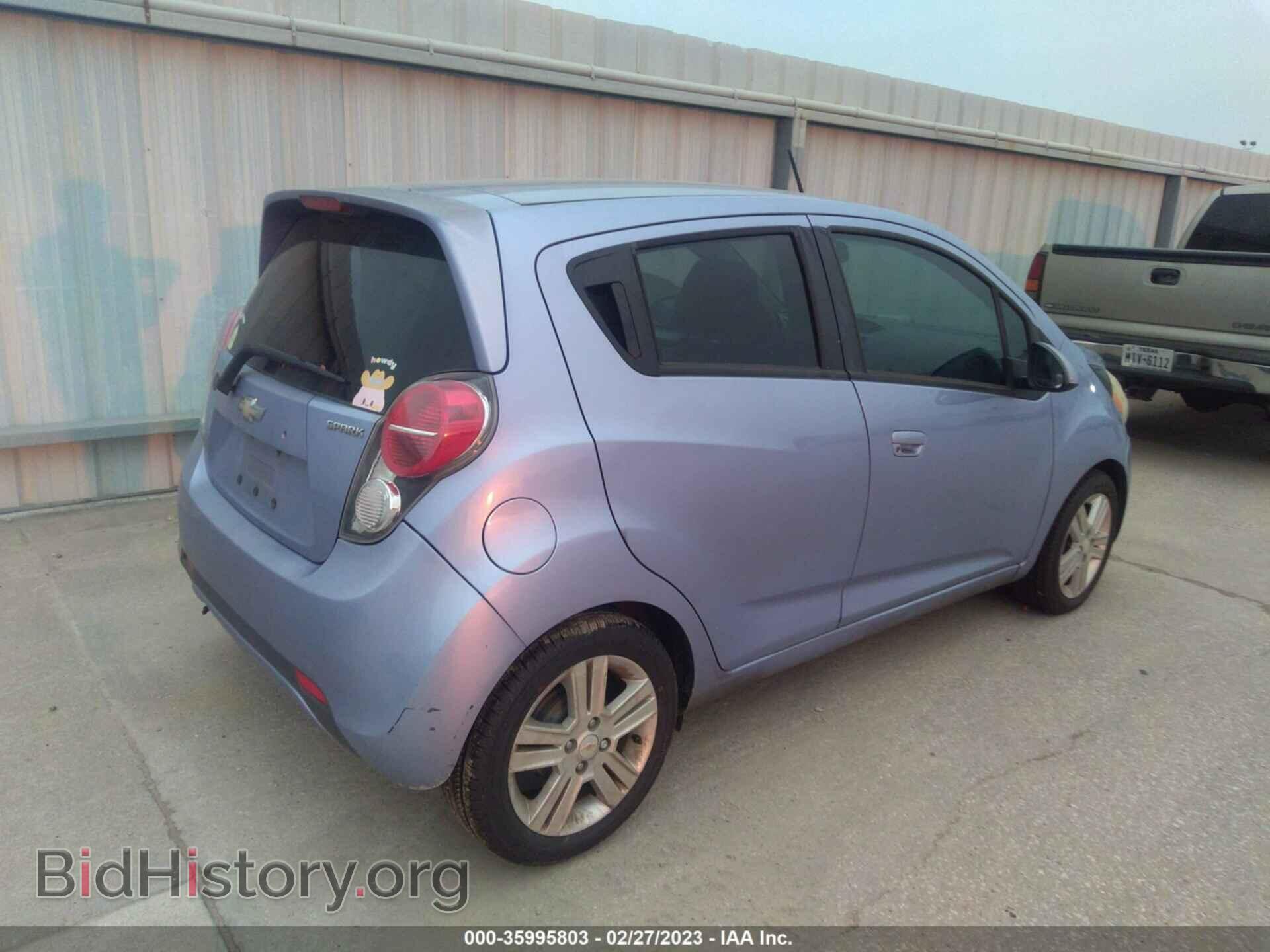 2014 CHEVROLET SPARK - VIN: KL8CD6S92EC498653 - Фото 4