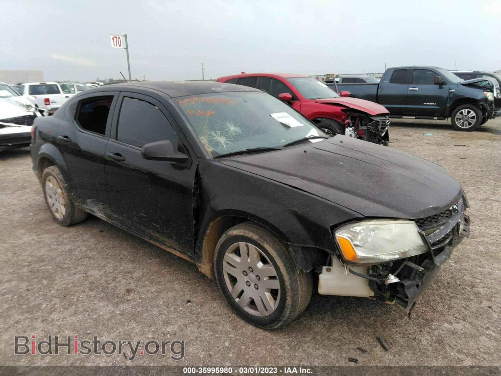 Photo 1B3BD4FB2BN552359 - DODGE AVENGER 2011
