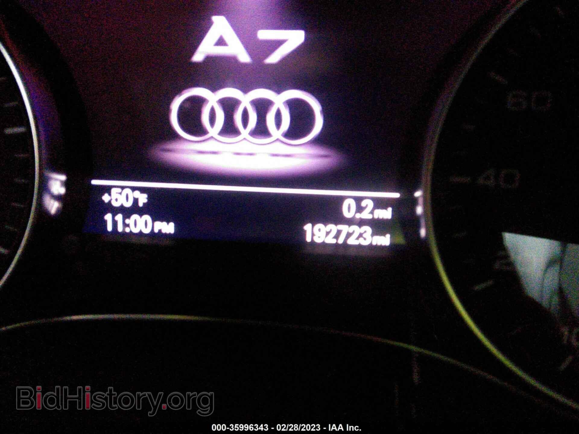 2012 AUDI A7 - VIN: WAUSGAFC8CN001364 - Фото 7