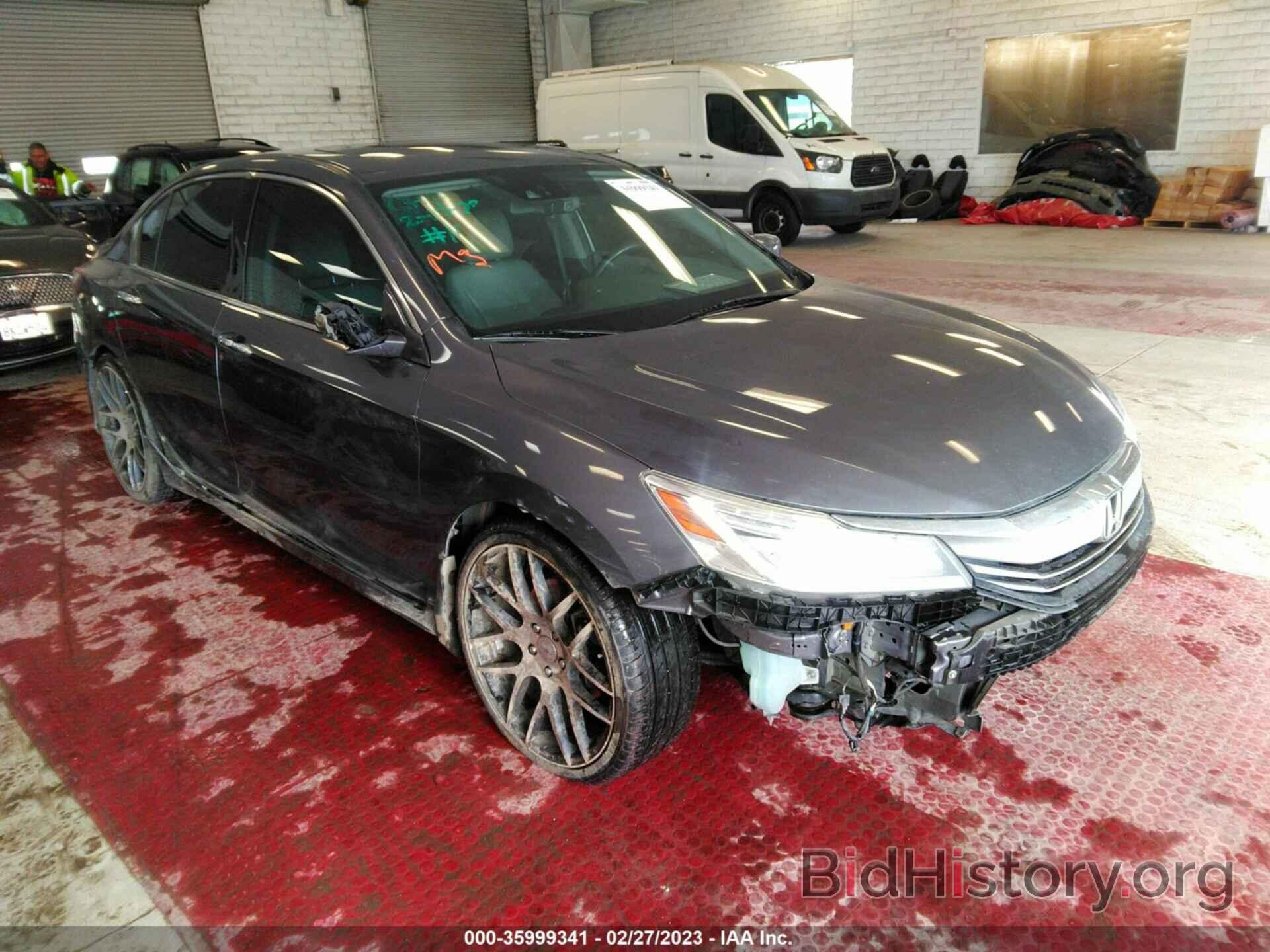 Photo 1HGCR3F9XGA005268 - HONDA ACCORD SEDAN 2016