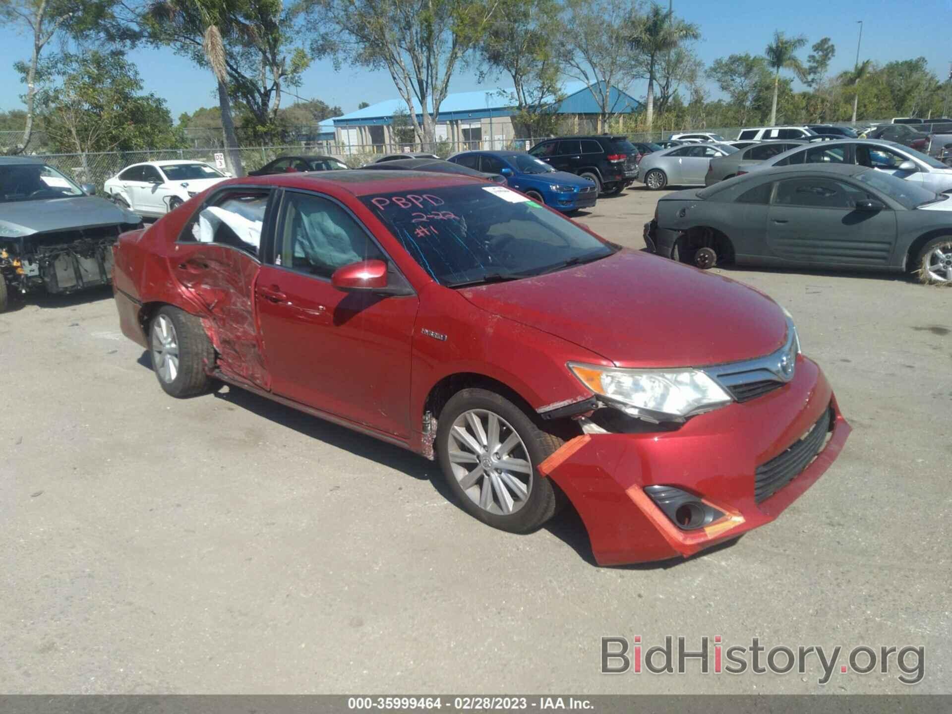 Photo 4T1BD1FK7CU035204 - TOYOTA CAMRY HYBRID 2012