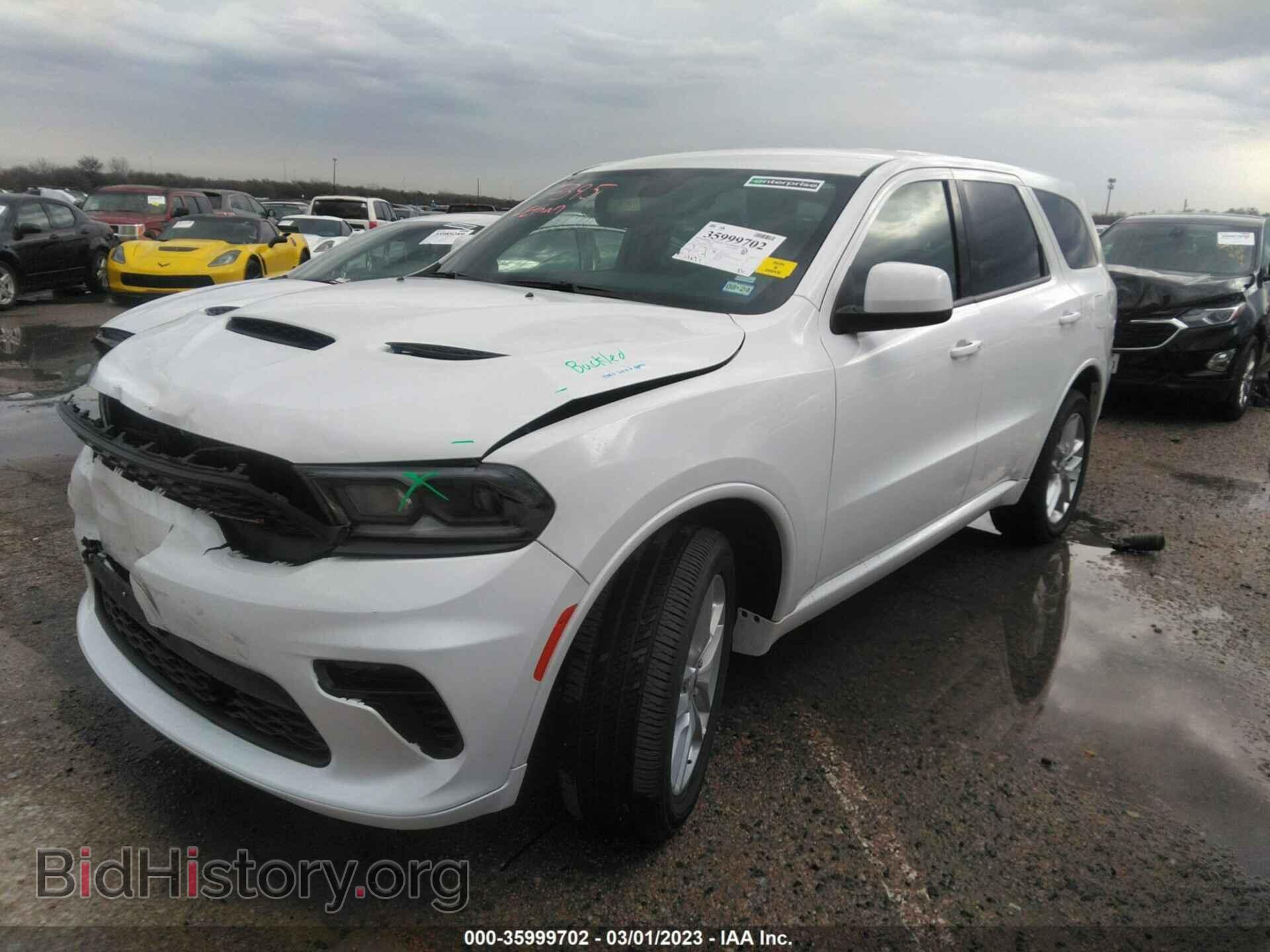 2022 DODGE DURANGO - VIN: 1C4RDJDG5NC220023 - Фото 2