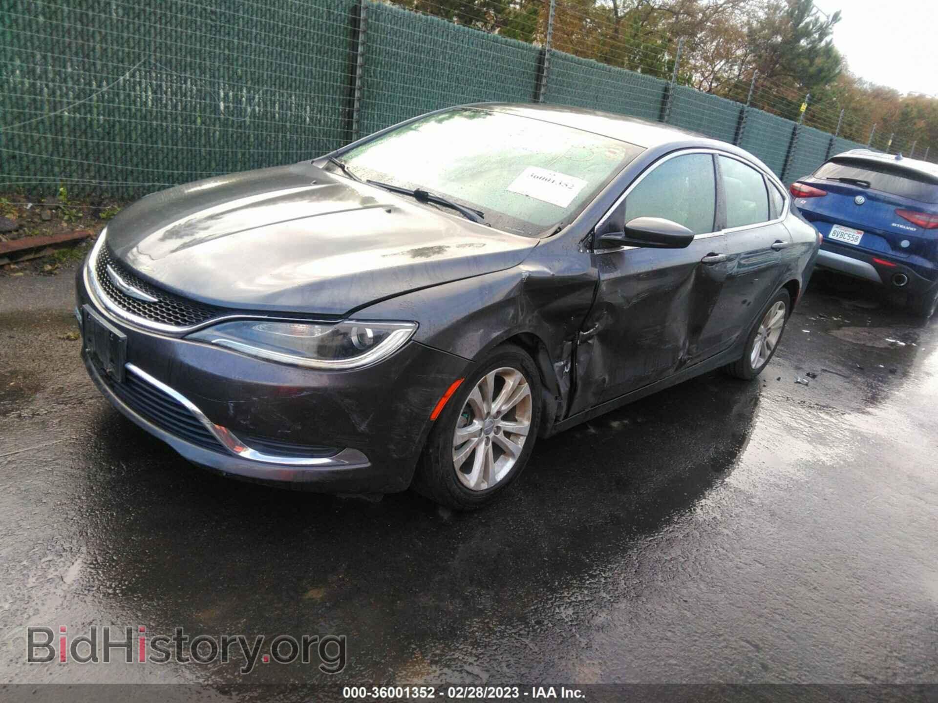 2015 CHRYSLER 200 - VIN: 1C3CCCAB4FN504587 - Фото 2