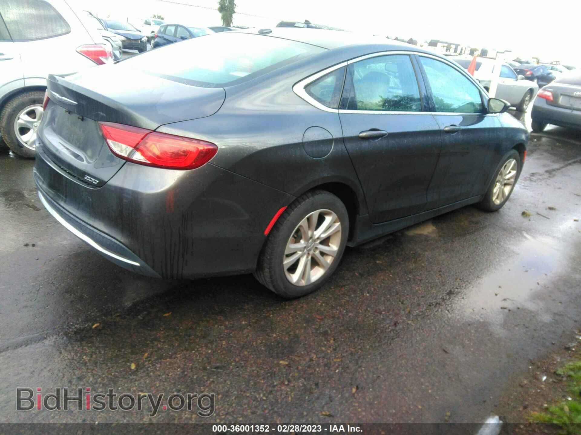 2015 CHRYSLER 200 - VIN: 1C3CCCAB4FN504587 - Фото 4