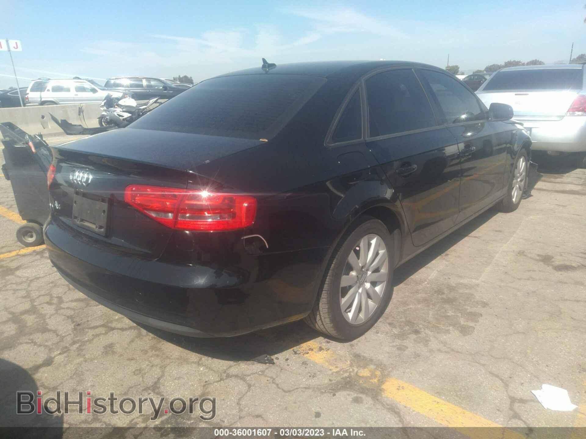 2014 AUDI A4 - VIN: WAUAFAFL4EN043533 - Фото 4