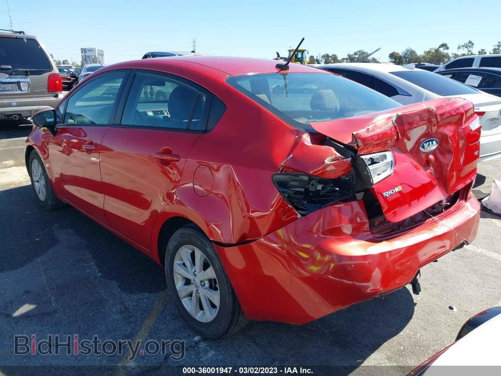 2013 KIA RIO - VIN: KNADN4A39D6285946 - Фото 3