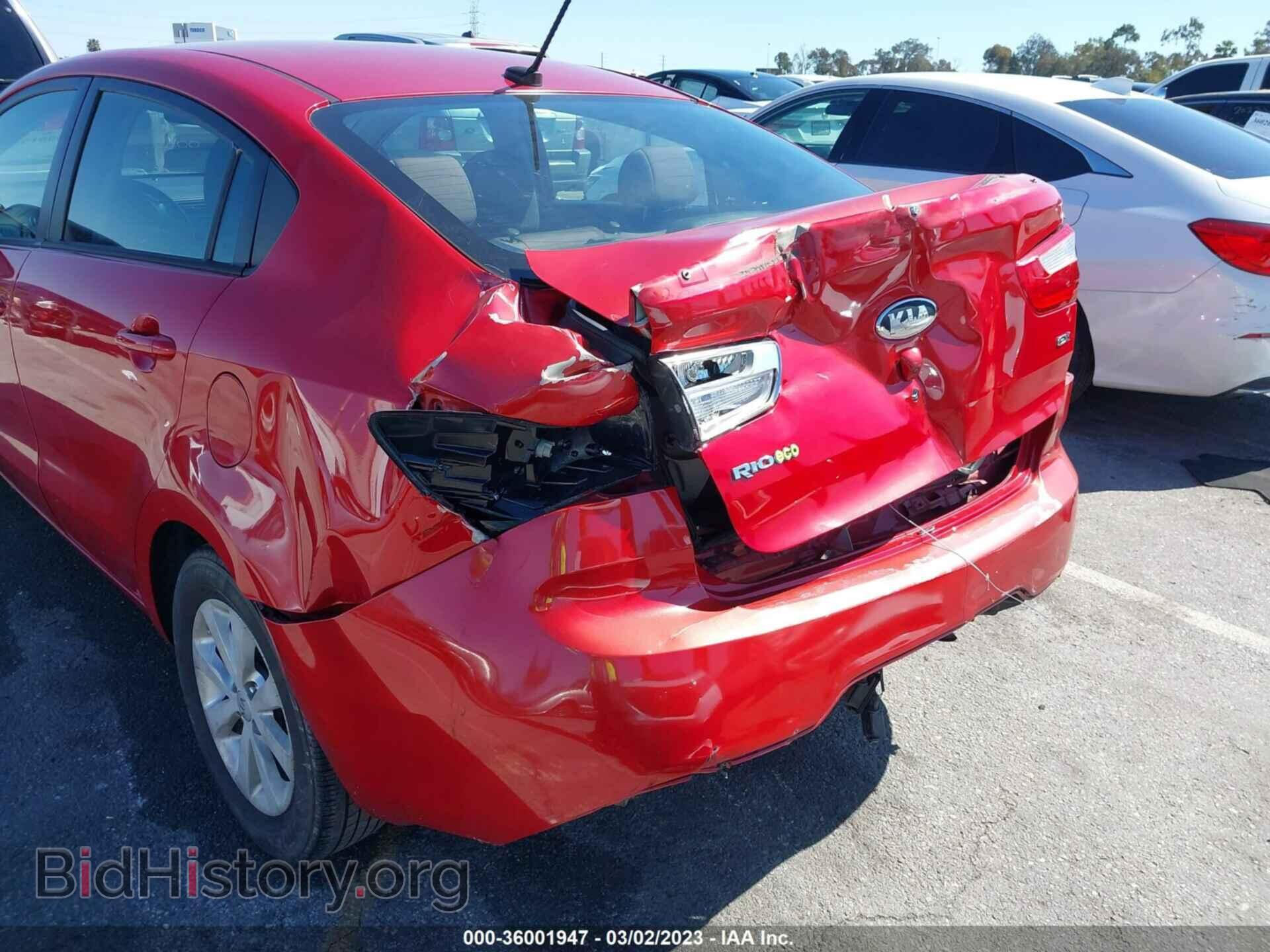 2013 KIA RIO - VIN: KNADN4A39D6285946 - Фото 6