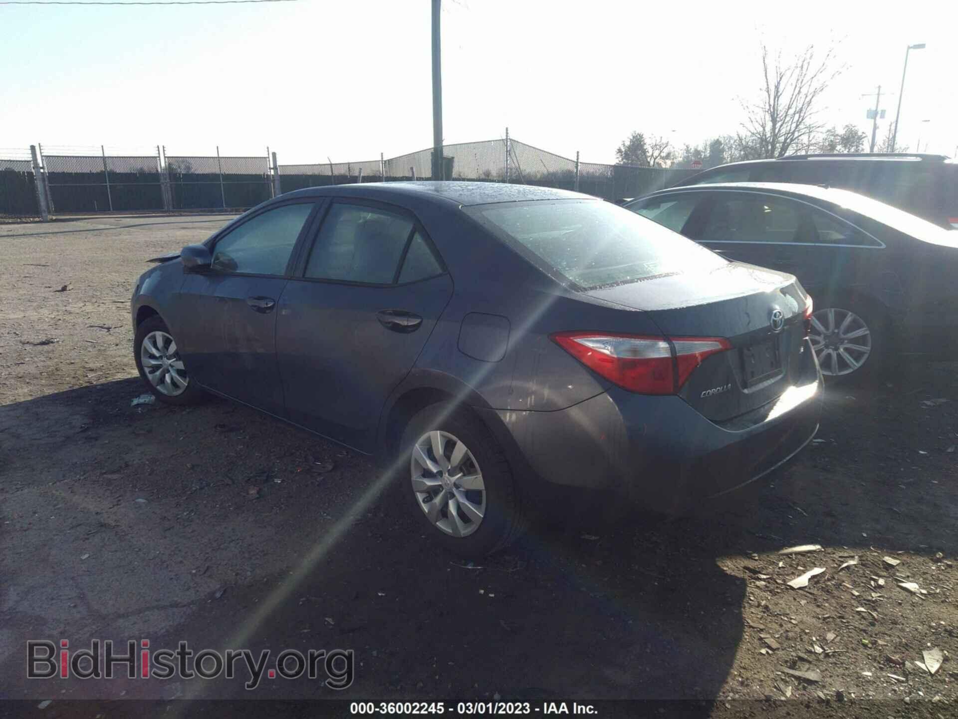 2015 TOYOTA COROLLA - VIN: 2T1BURHEXFC411020 - Photo 3