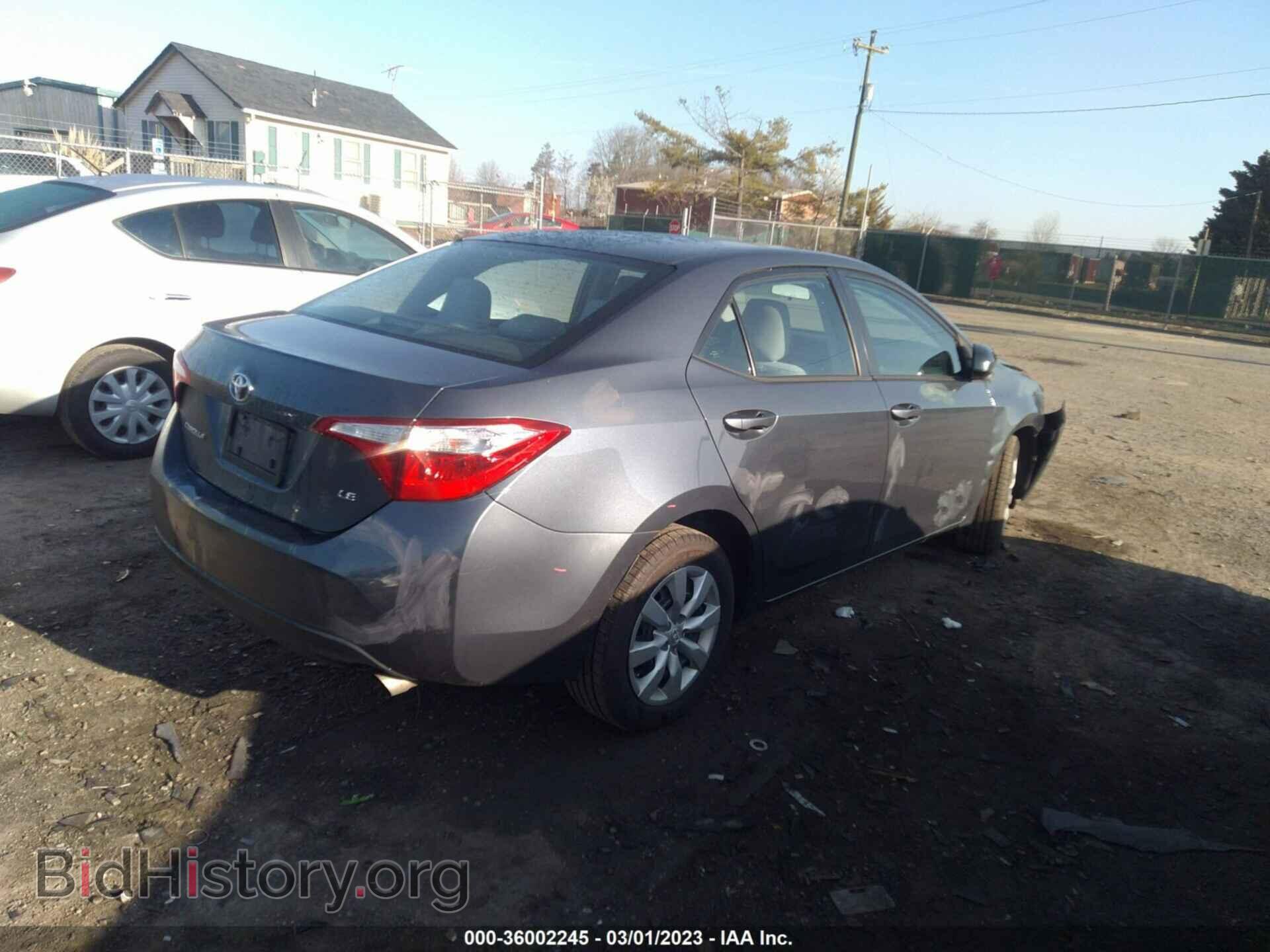 2015 TOYOTA COROLLA - VIN: 2T1BURHEXFC411020 - Photo 4