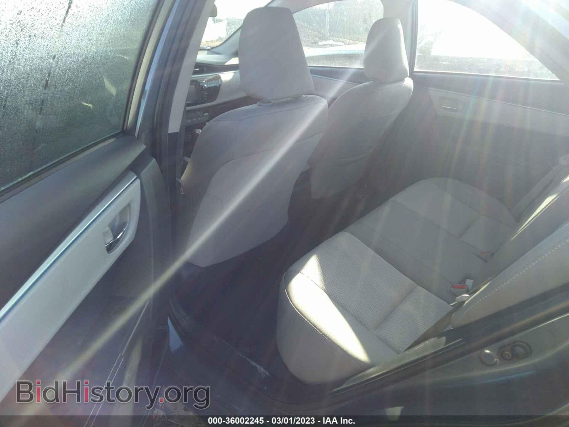 2015 TOYOTA COROLLA - VIN: 2T1BURHEXFC411020 - Photo 8