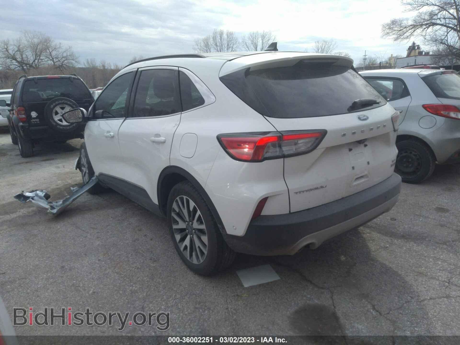 2020 FORD ESCAPE - VIN: 1FMCU0DZ0LUA76448 - Фото 3