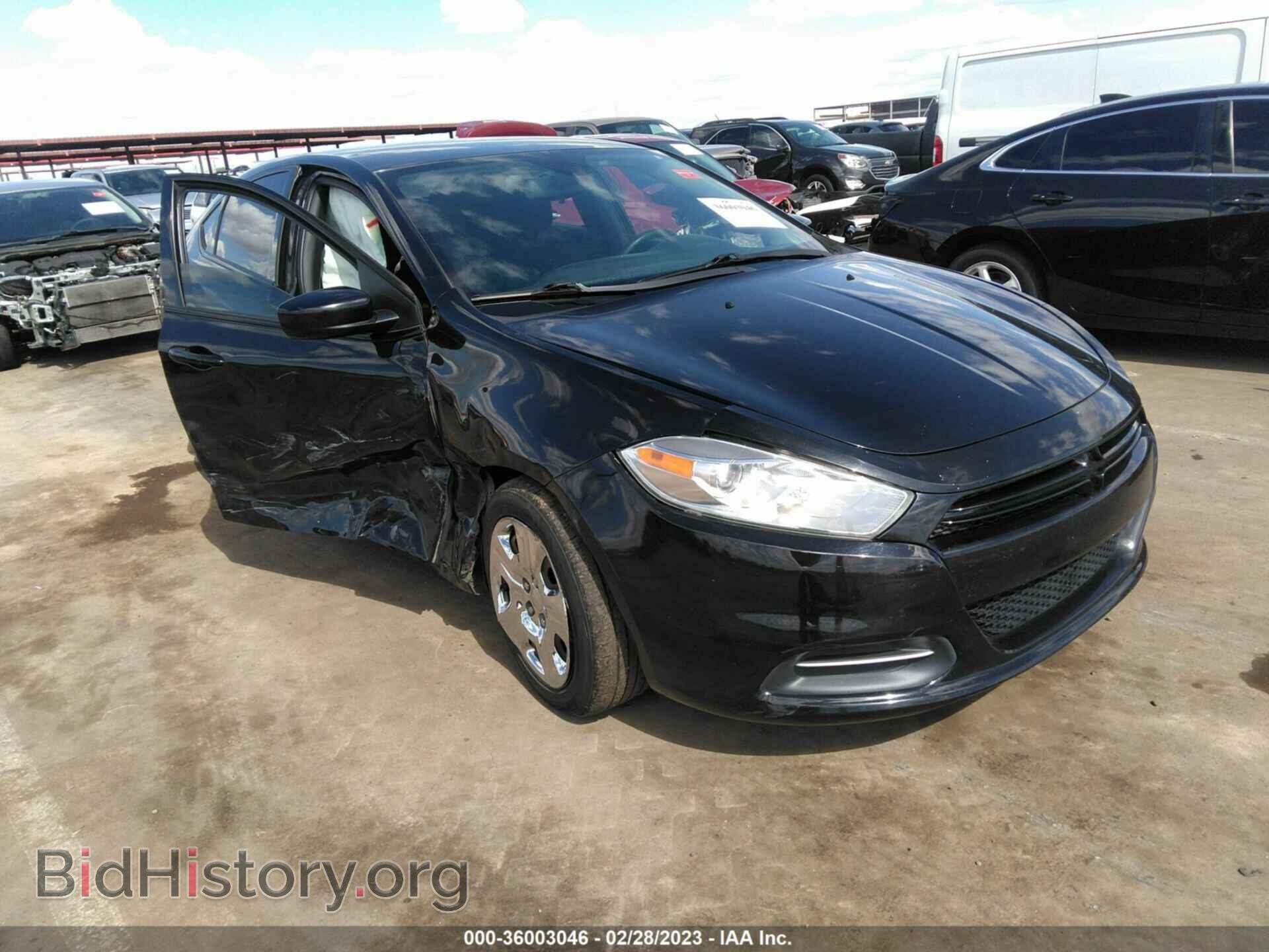 Photo 1C3CDFAA9FD204801 - DODGE DART 2015