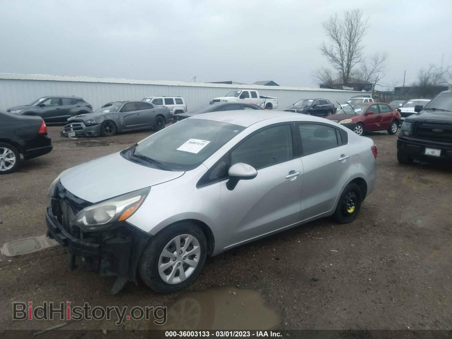 2015 KIA RIO - VIN: KNADM4A32F6484858 - Фото 2