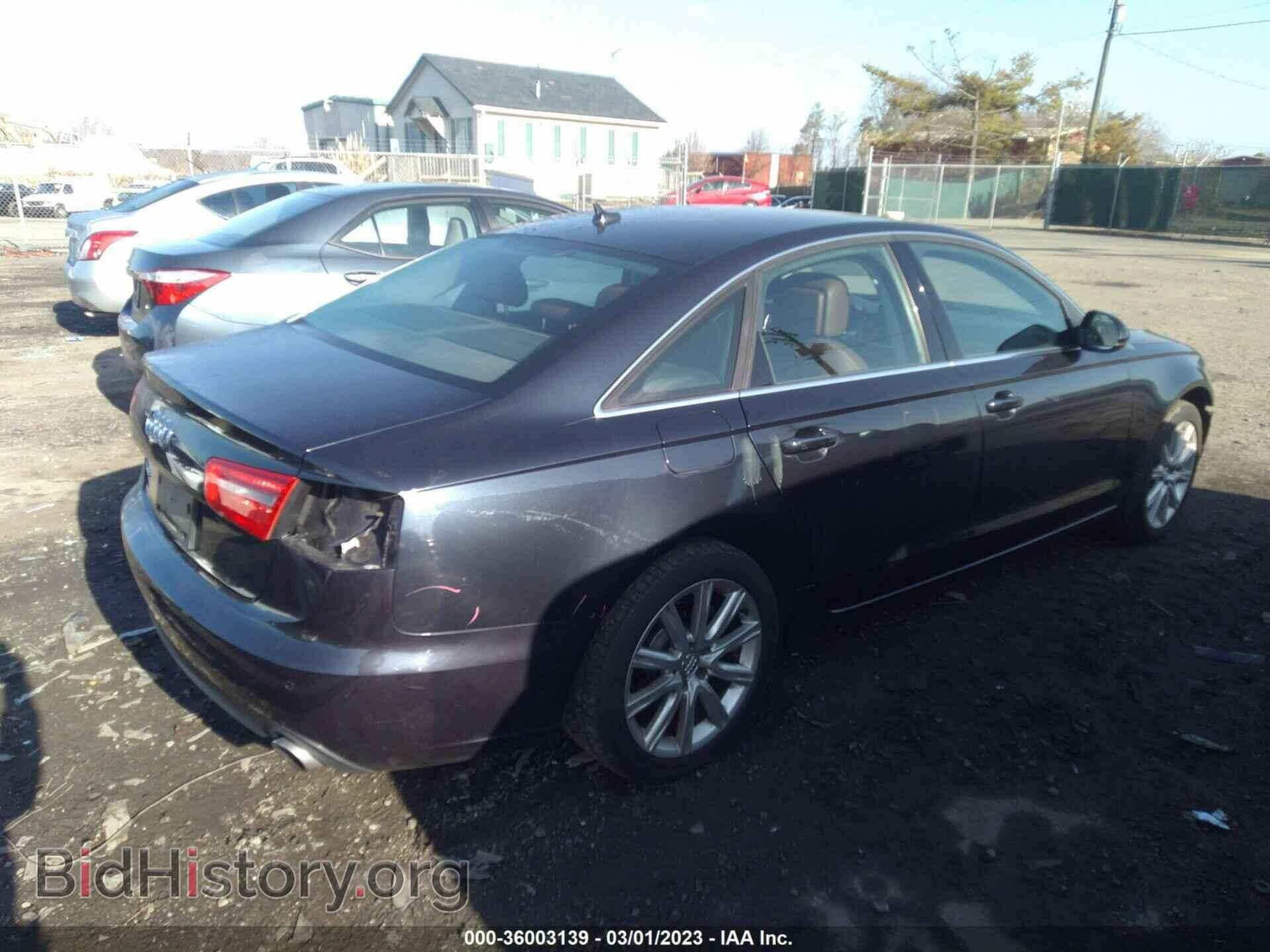 2013 AUDI A6 - VIN: WAUGFAFC9DN024792 - Фото 4