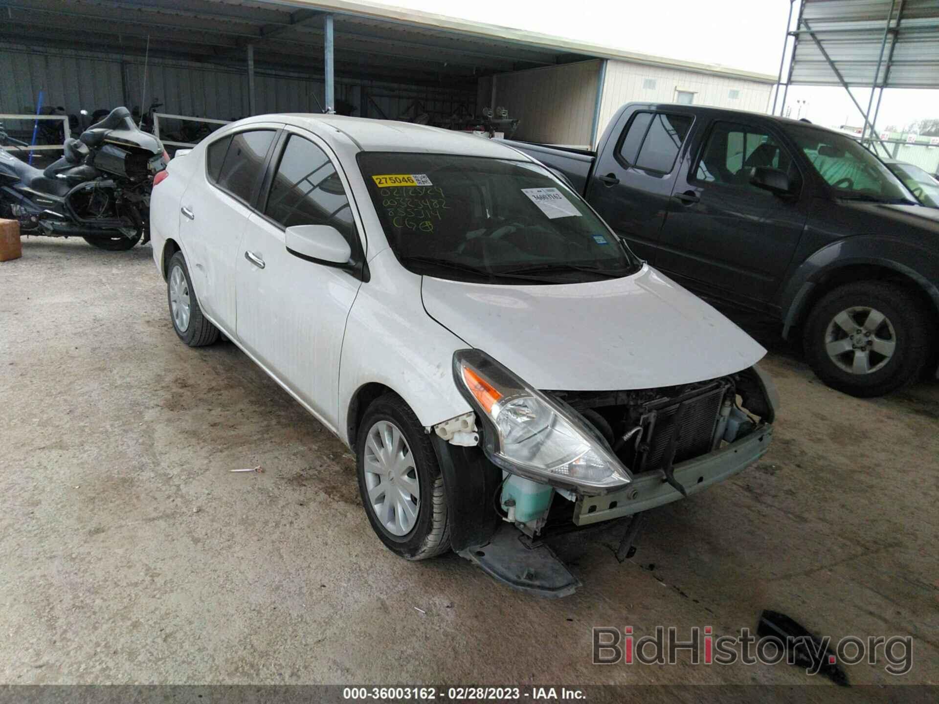 Photo 3N1CN7AP6KL855314 - NISSAN VERSA SEDAN 2019