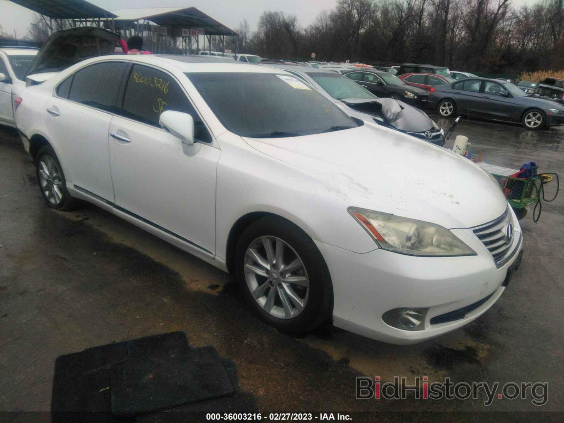 Photo JTHBK1EG0A2349596 - LEXUS ES 350 2010