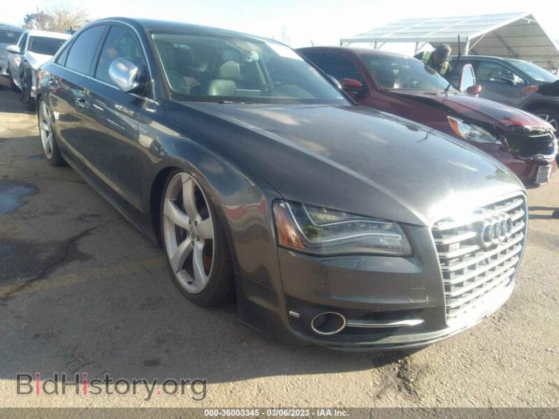 2014 Audi S8 4.0T (VIN WAUD2AFD4EN004779) — photo 1 of 10, IAAI, damage: theft