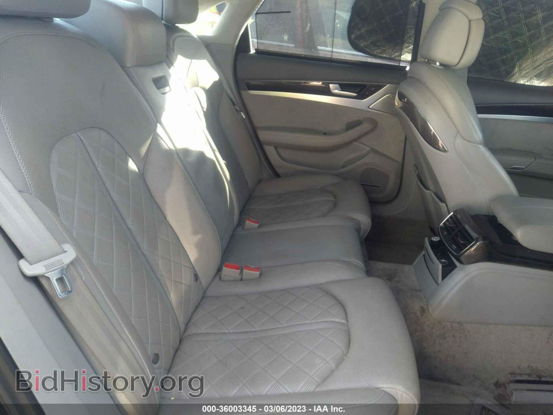 2014 AUDI S8 - VIN: WAUD2AFD4EN004779 - Фото 8