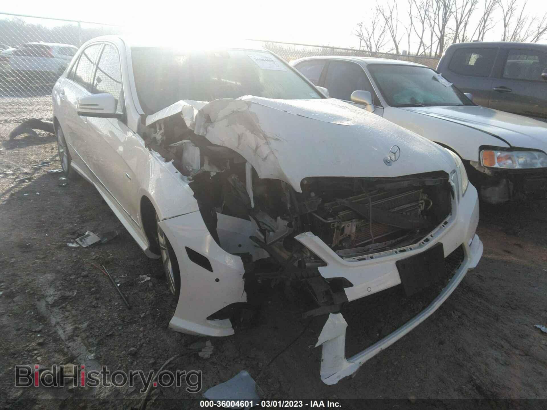 Фотография WDDHF2EB9CA548865 - MERCEDES-BENZ E-CLASS 2012