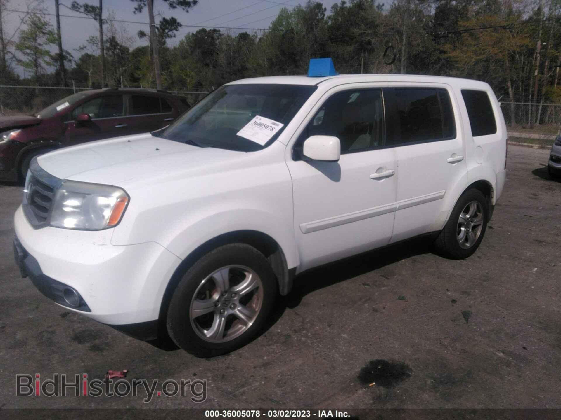 2012 HONDA PILOT - VIN: 5FNYF3H75CB011845 - Фото 2