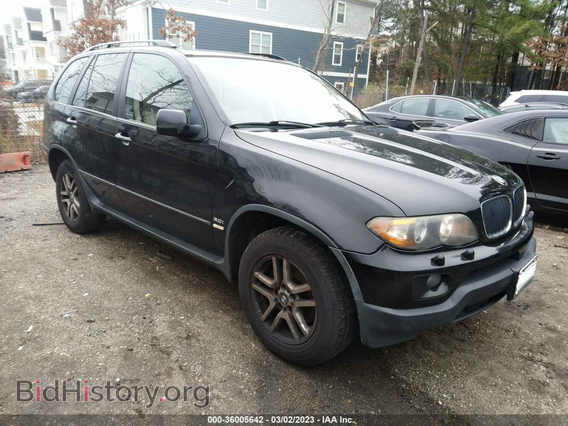 Фотография 5UXFA13556LY48207 - BMW X5 2006