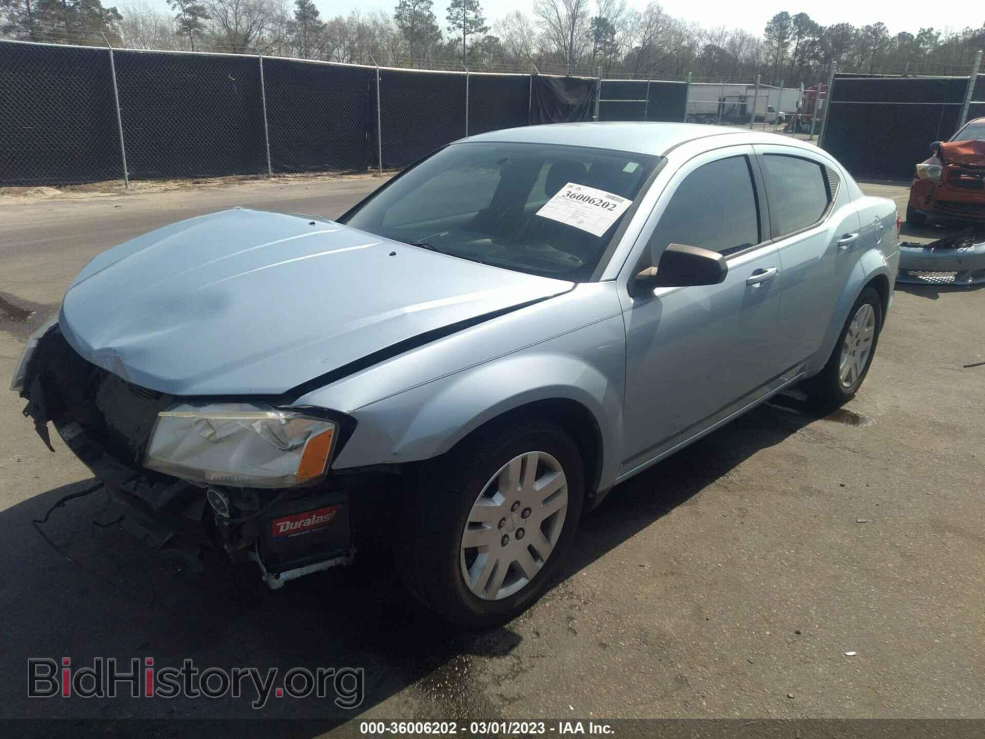 2013 DODGE AVENGER - VIN: 1C3CDZAG0DN749833 - Photo 2