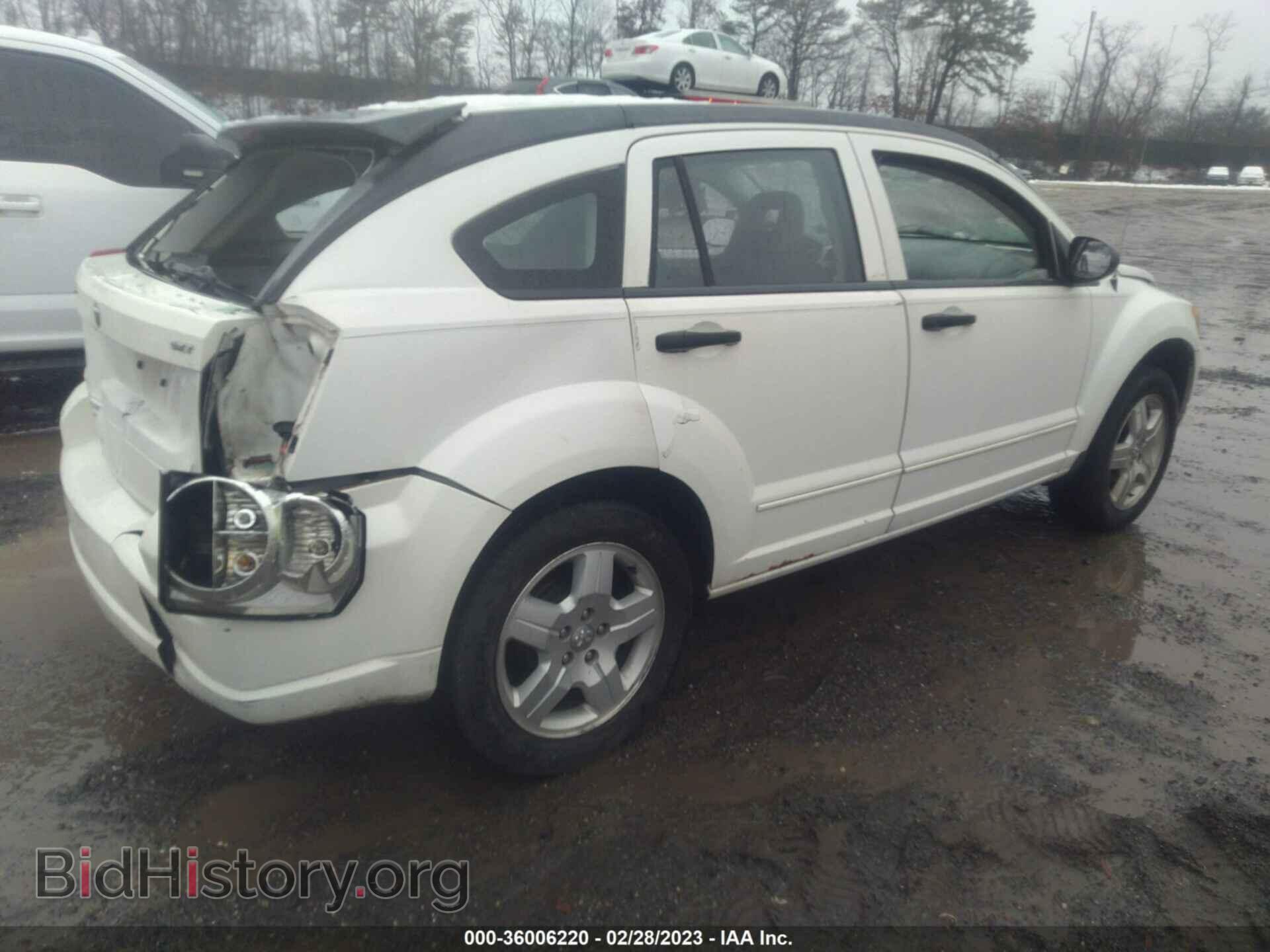 2007 DODGE CALIBER - VIN: 1B3HB48B27D528458 - Фото 4