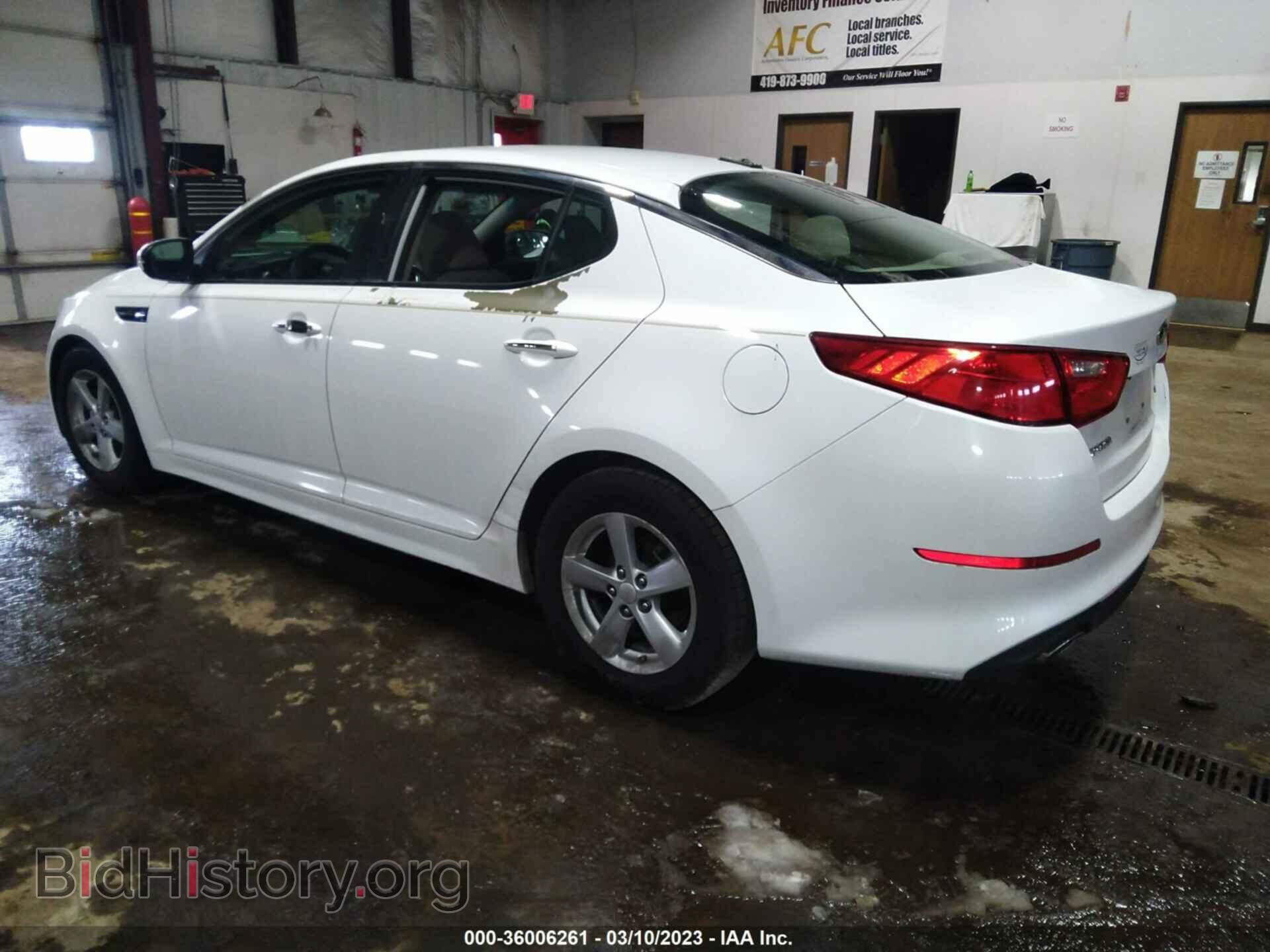 2014 KIA OPTIMA - VIN: 5XXGM4A75EG260521 - Фото 3
