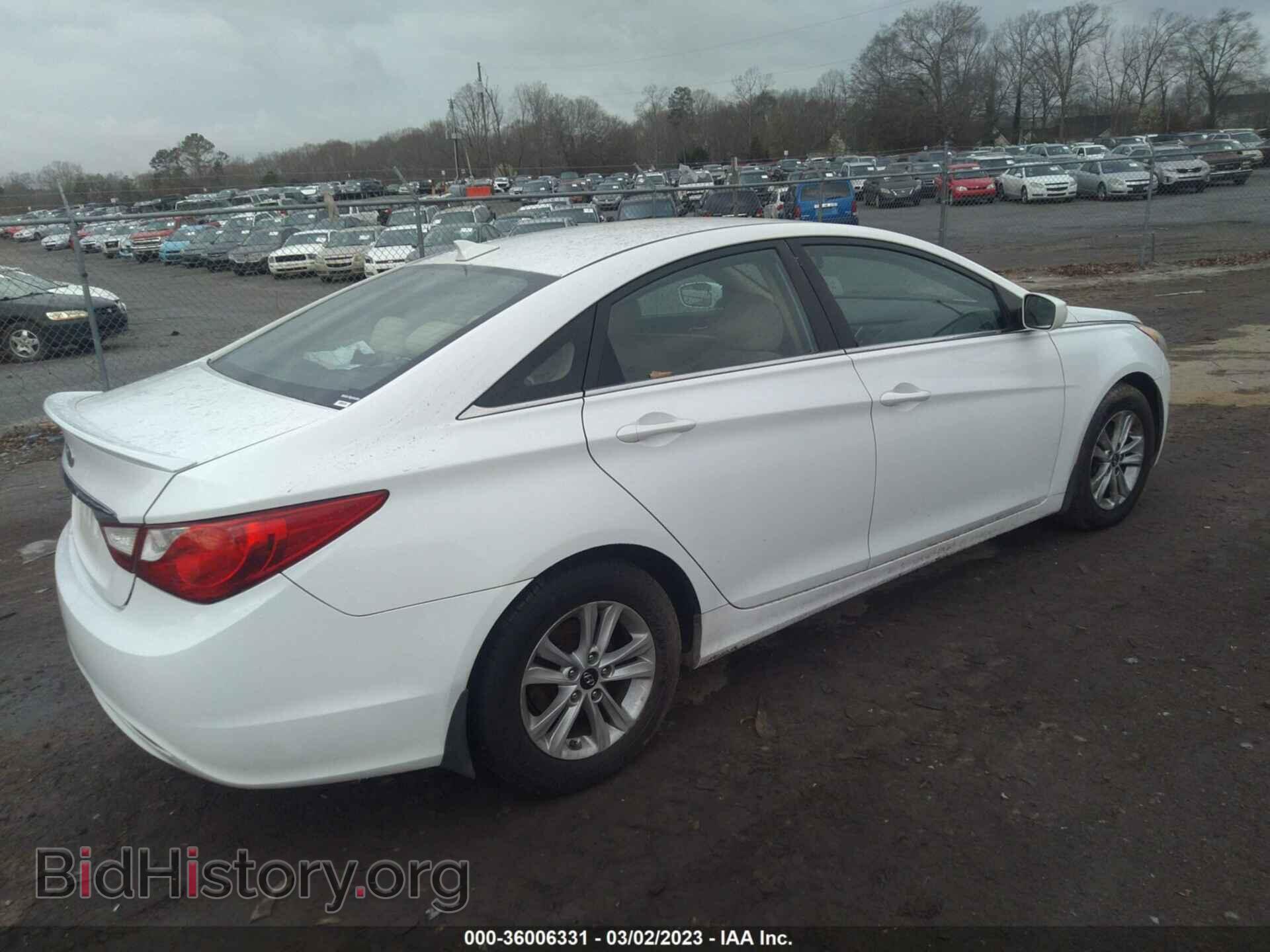 2013 HYUNDAI SONATA - VIN: 5NPEB4AC5DH562291 - Фото 4