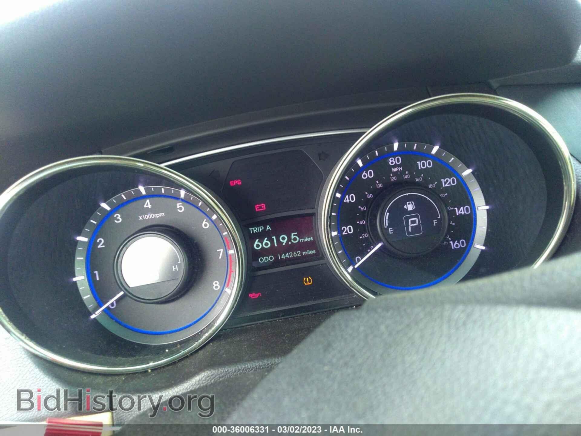 2013 HYUNDAI SONATA - VIN: 5NPEB4AC5DH562291 - Фото 7