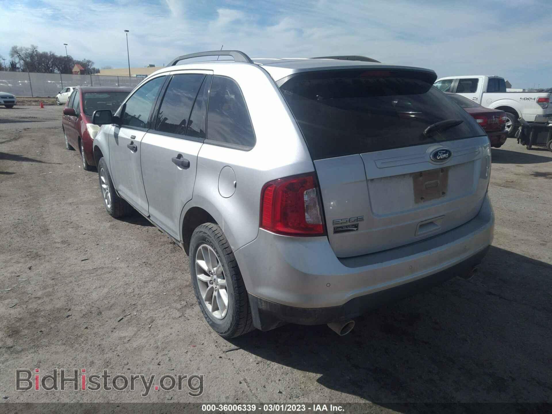 2013 FORD EDGE - VIN: 2FMDK3GC1DBB47411 - Фото 3