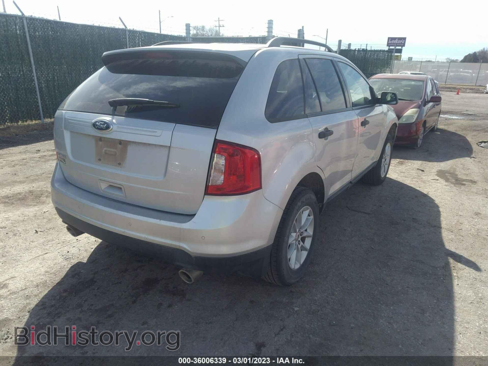 2013 FORD EDGE - VIN: 2FMDK3GC1DBB47411 - Фото 4