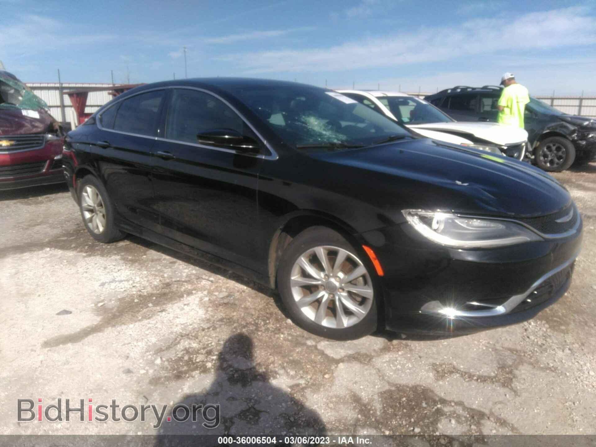 Фотография 1C3CCCCB9FN622809 - CHRYSLER 200 2015