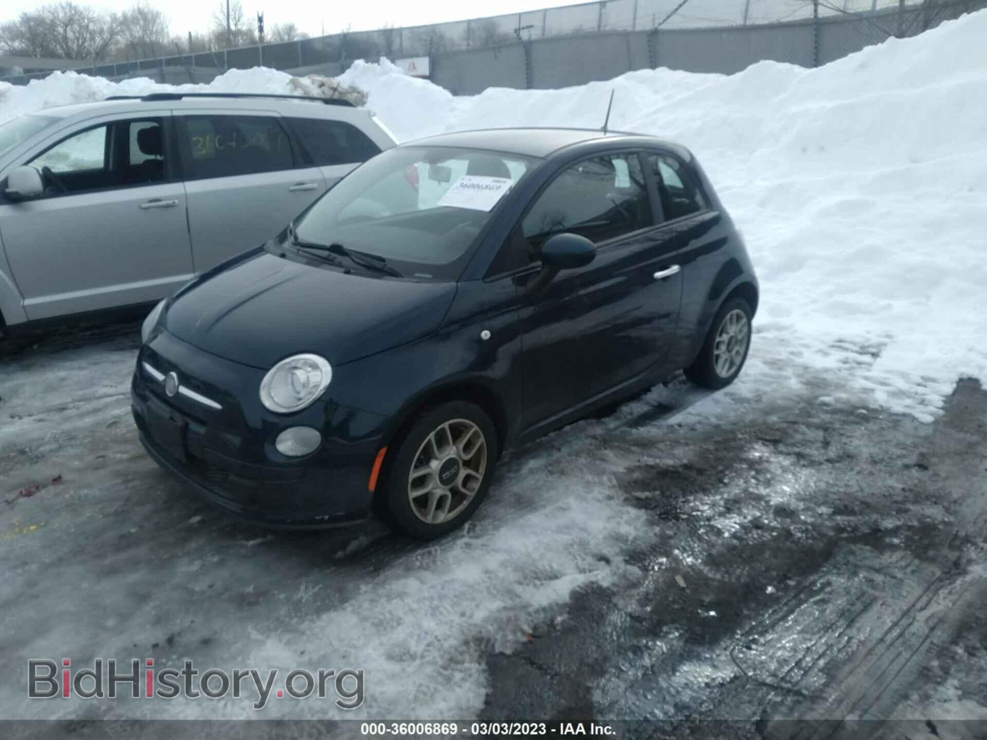 2013 FIAT 500 - VIN: 3C3CFFAR4DT511395 - Photo 2