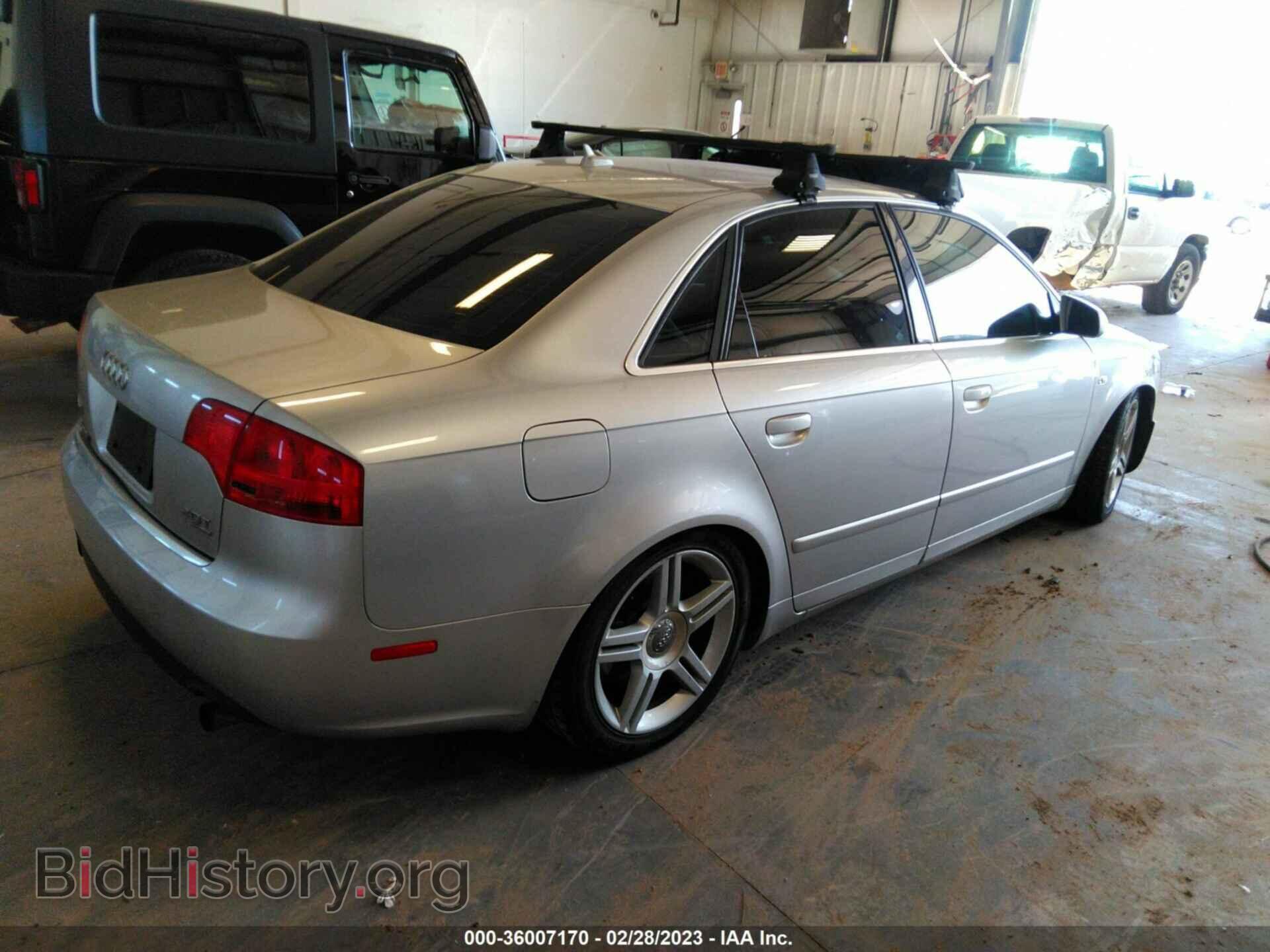 2007 AUDI A4 - VIN: WAUDF78E57A121052 - Фото 4