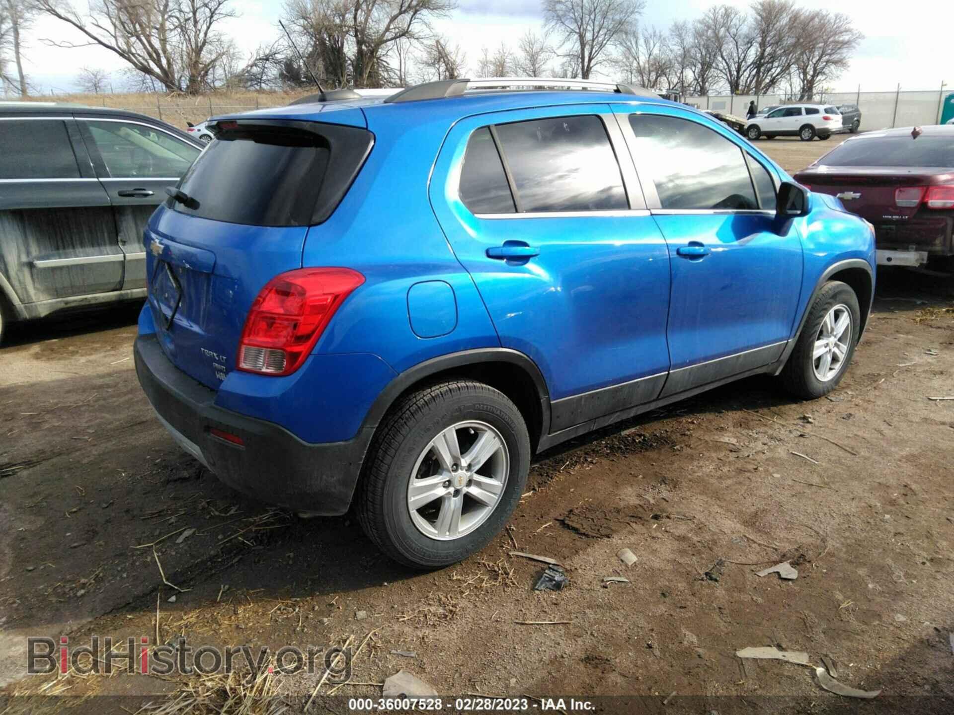 2016 CHEVROLET TRAX - VIN: KL7CJPSB6GB569982 - Фото 4