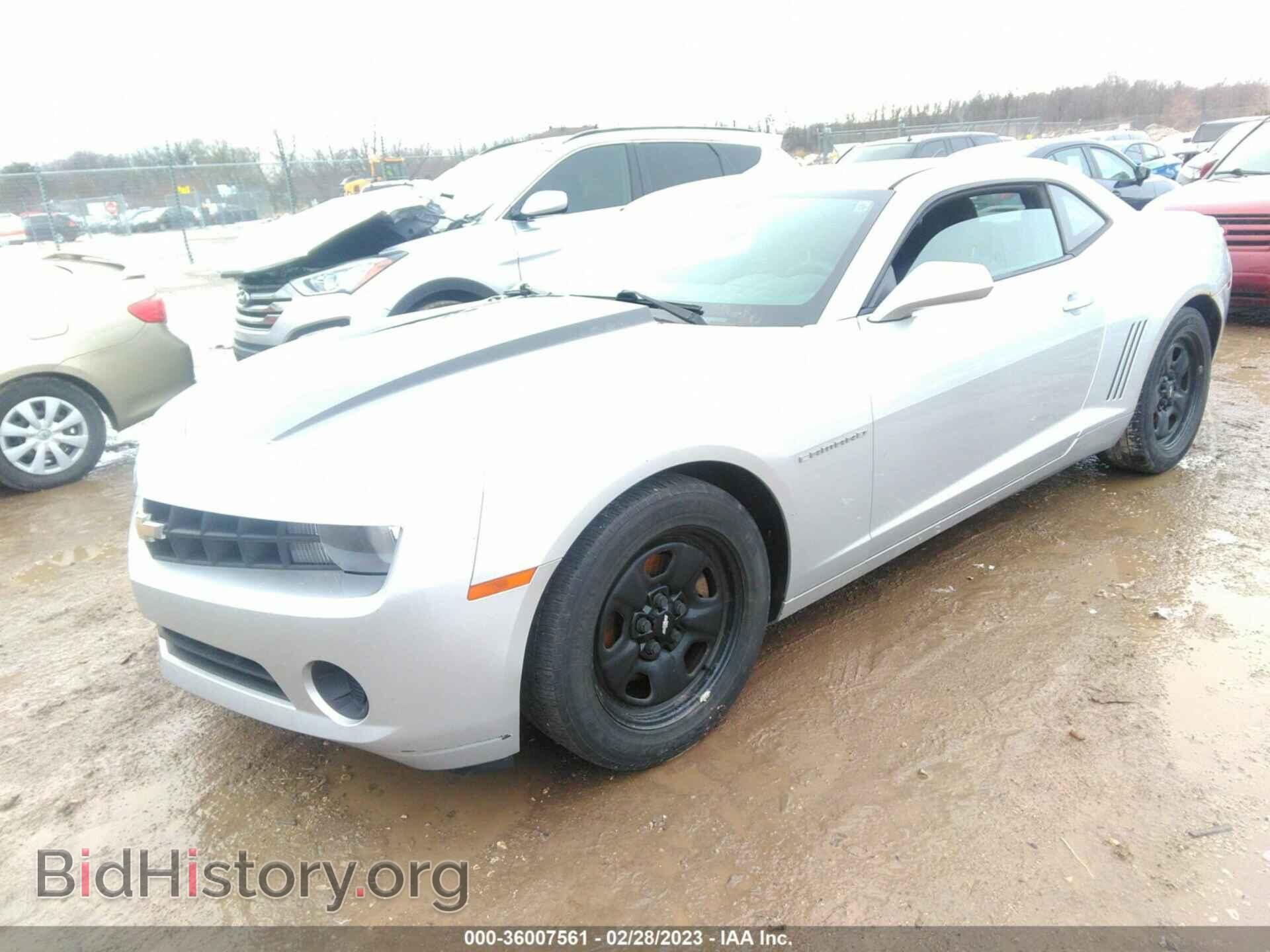 2012 CHEVROLET CAMARO - VIN: 2G1FA1E36C9123384 - Фото 2