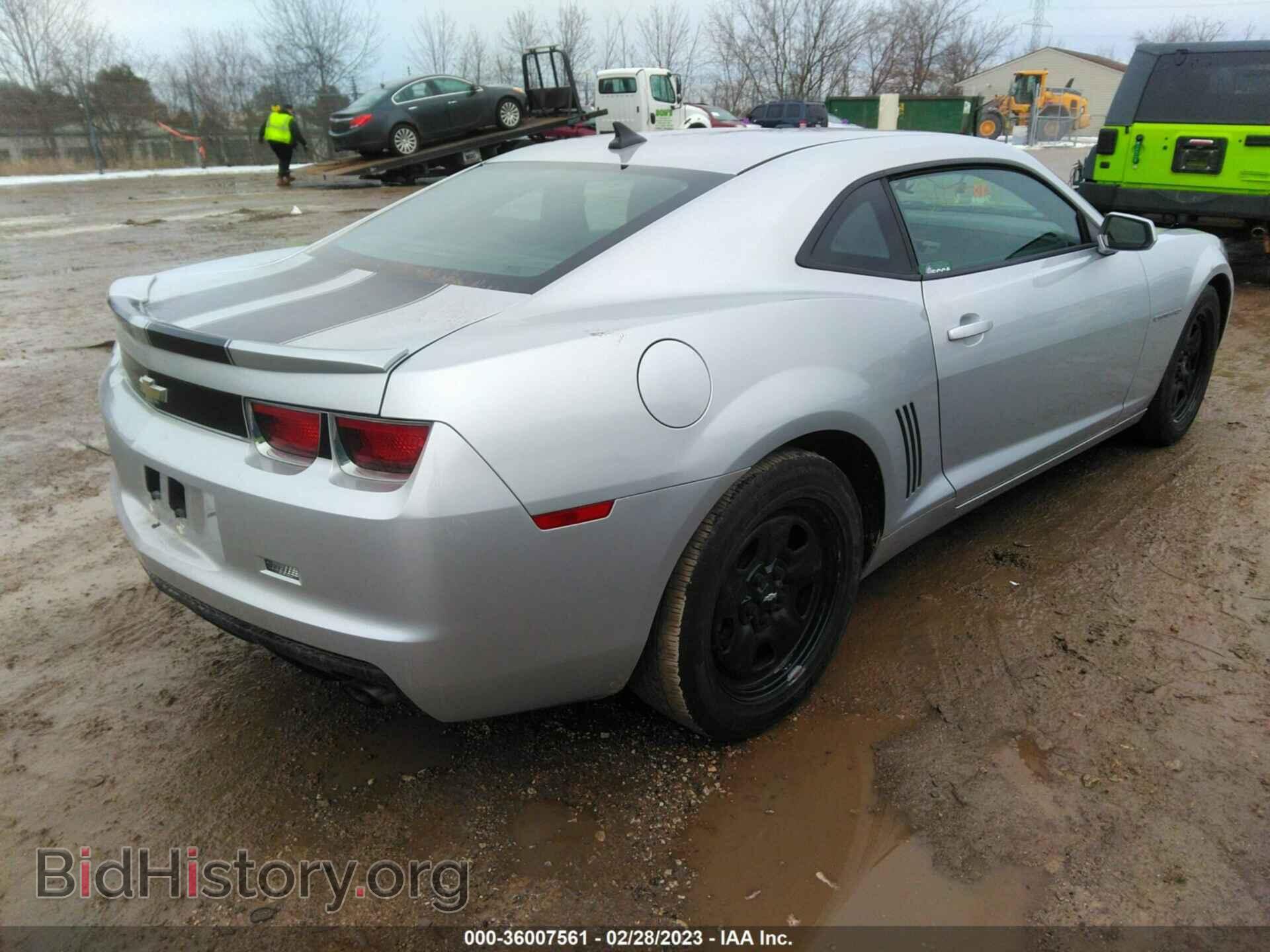 2012 CHEVROLET CAMARO - VIN: 2G1FA1E36C9123384 - Фото 4