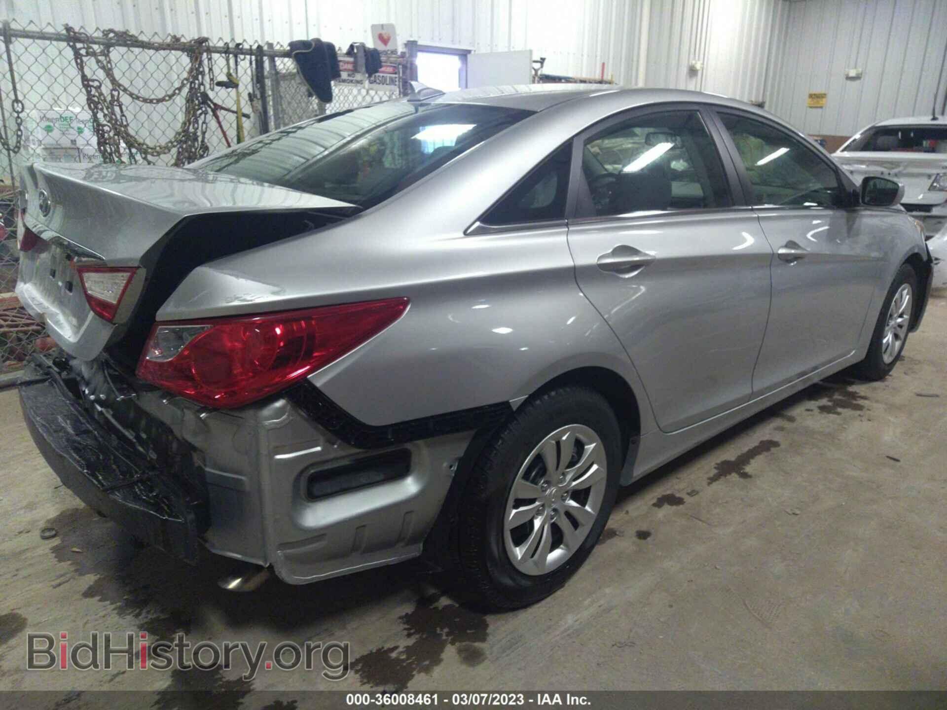 2012 HYUNDAI SONATA - VIN: 5NPEB4AC2CH325465 - Фото 4