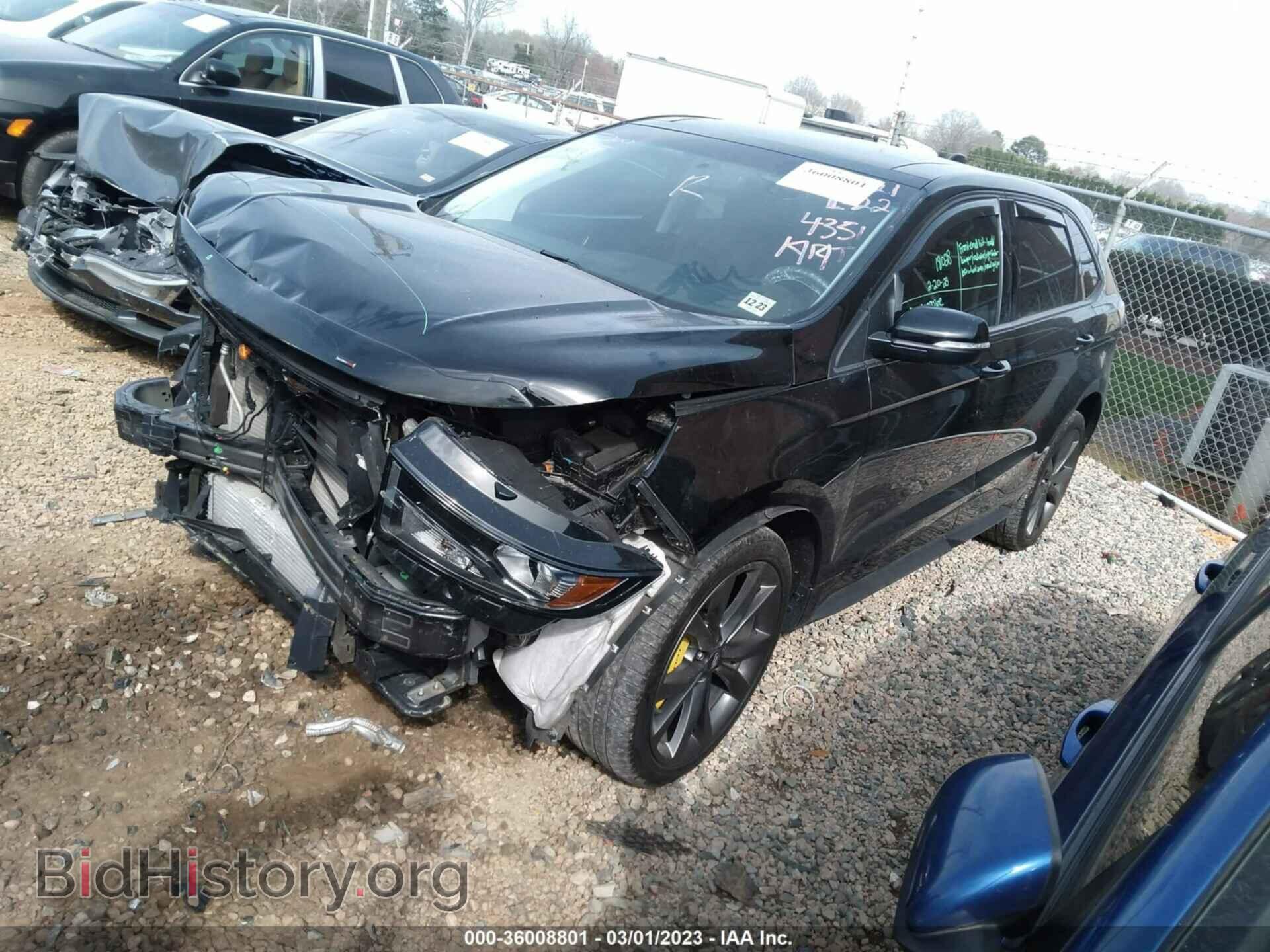 2018 FORD EDGE - VIN: 2FMPK4AP7JBC04351 - Фото 2