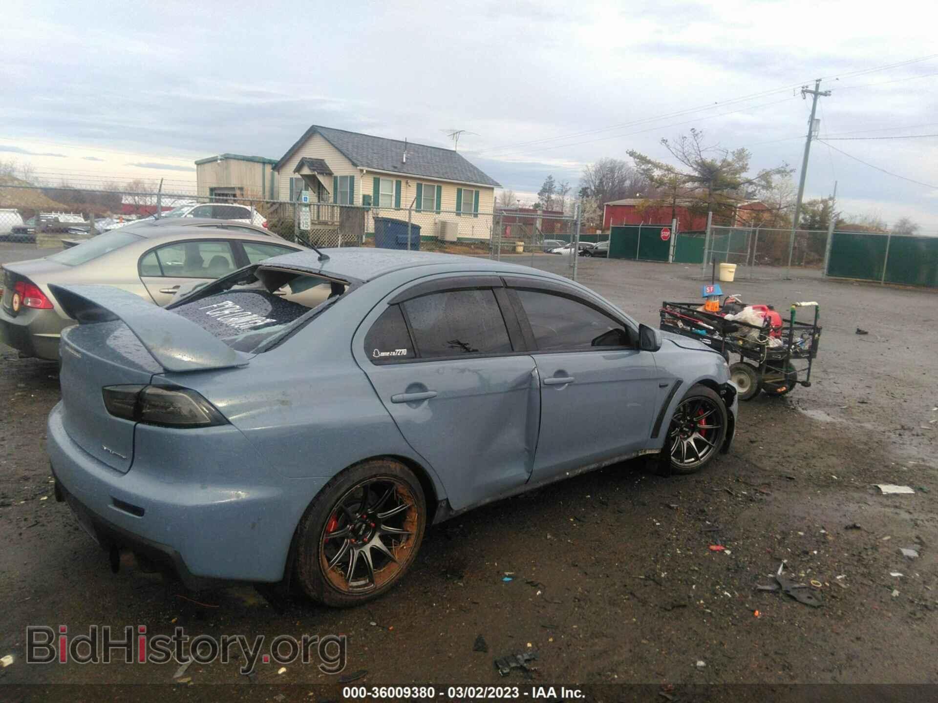 2012 MITSUBISHI LANCER EVOLUTION - VIN: JA32W8FV2CU008234 - Фото 4