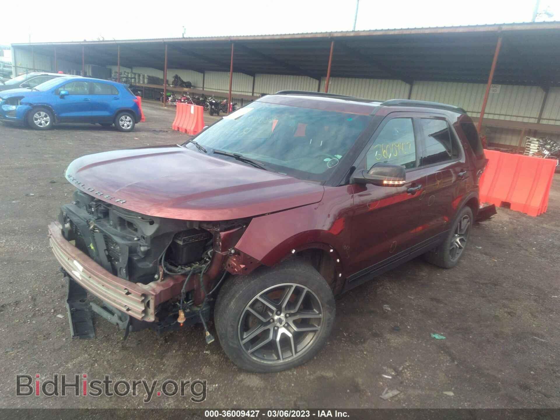 2016 FORD EXPLORER - VIN: 1FM5K8GT4GGA24149 - Фото 2