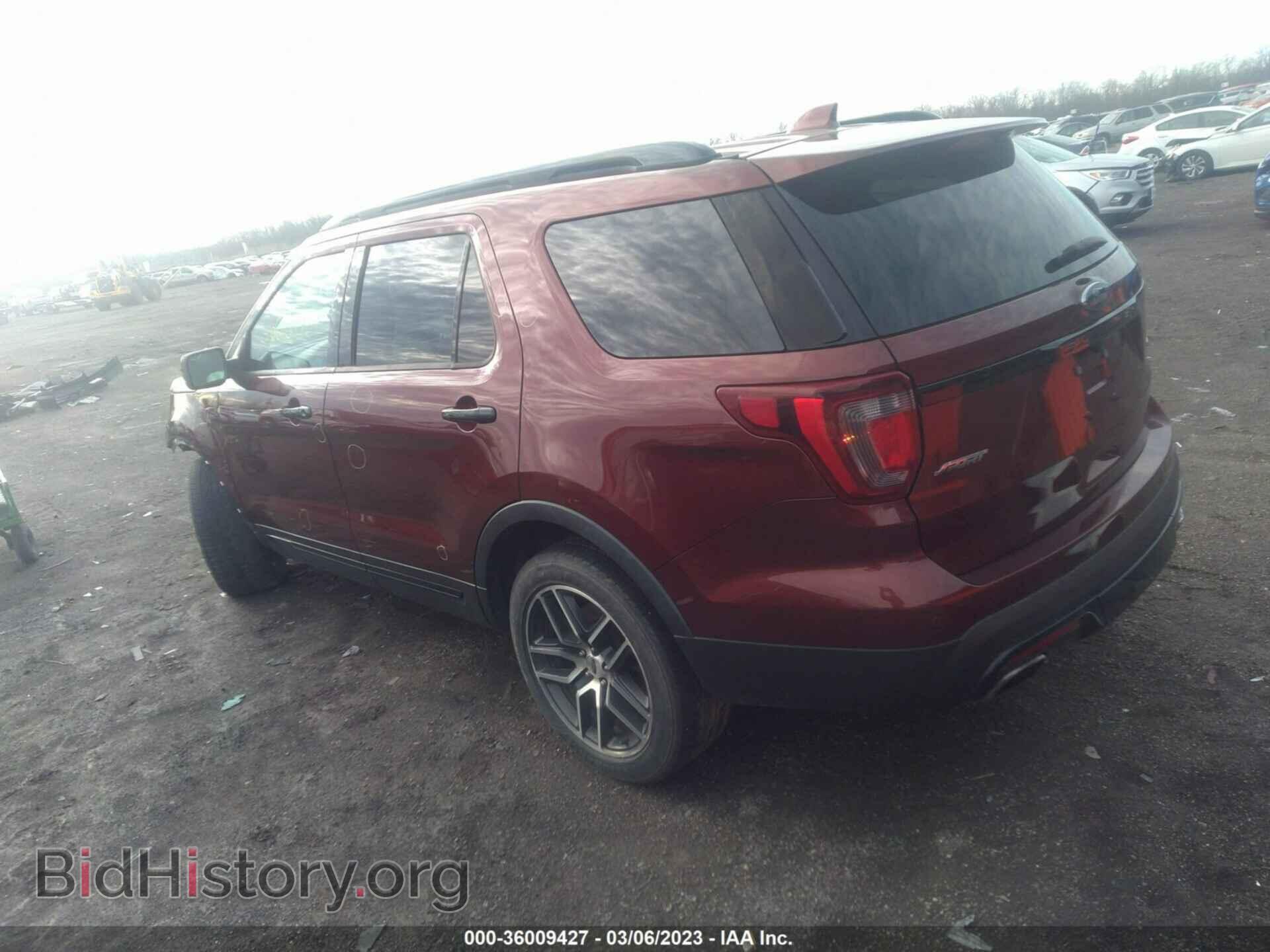 2016 FORD EXPLORER - VIN: 1FM5K8GT4GGA24149 - Фото 3