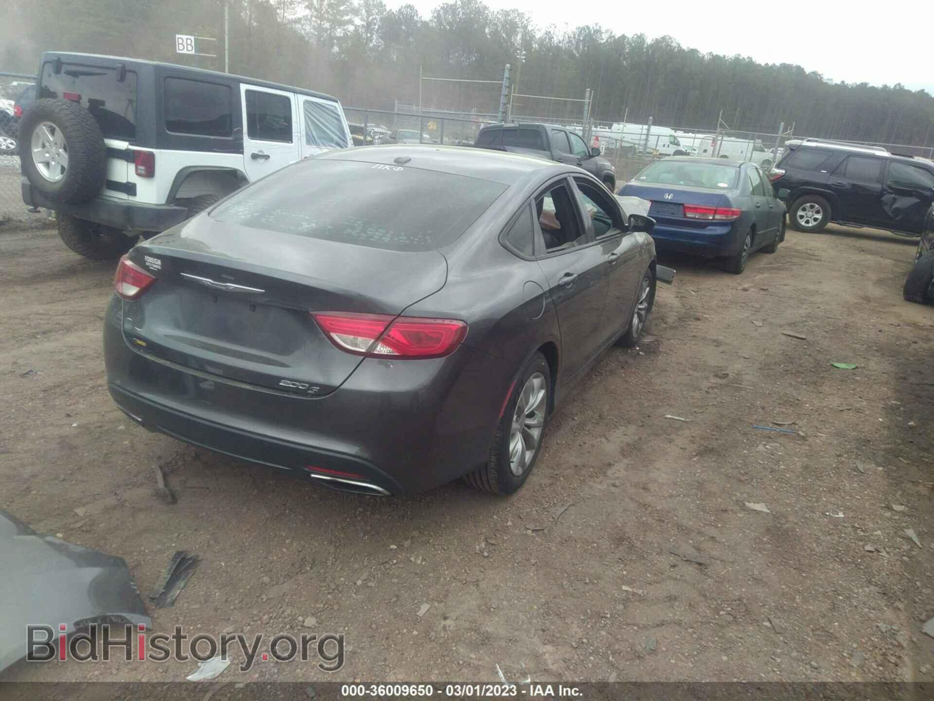 2015 CHRYSLER 200 - VIN: 1C3CCCBB5FN649524 - Фото 4